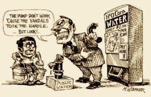 Public water?!?! Socialism!!!!